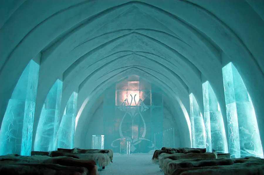 A night at the ICEHOTEL